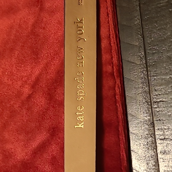 NWT KATE SPADE SIZE ♠️ XL METALLIC BELT - Picture 4 of 11